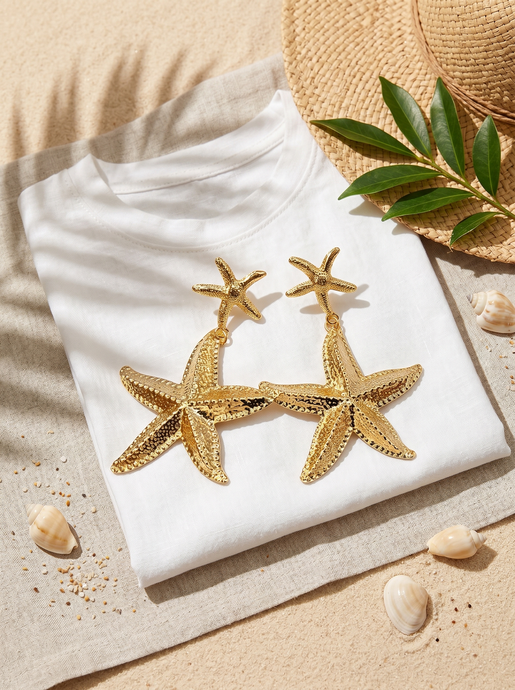 Summer Escape Vacation Starfish Earrings