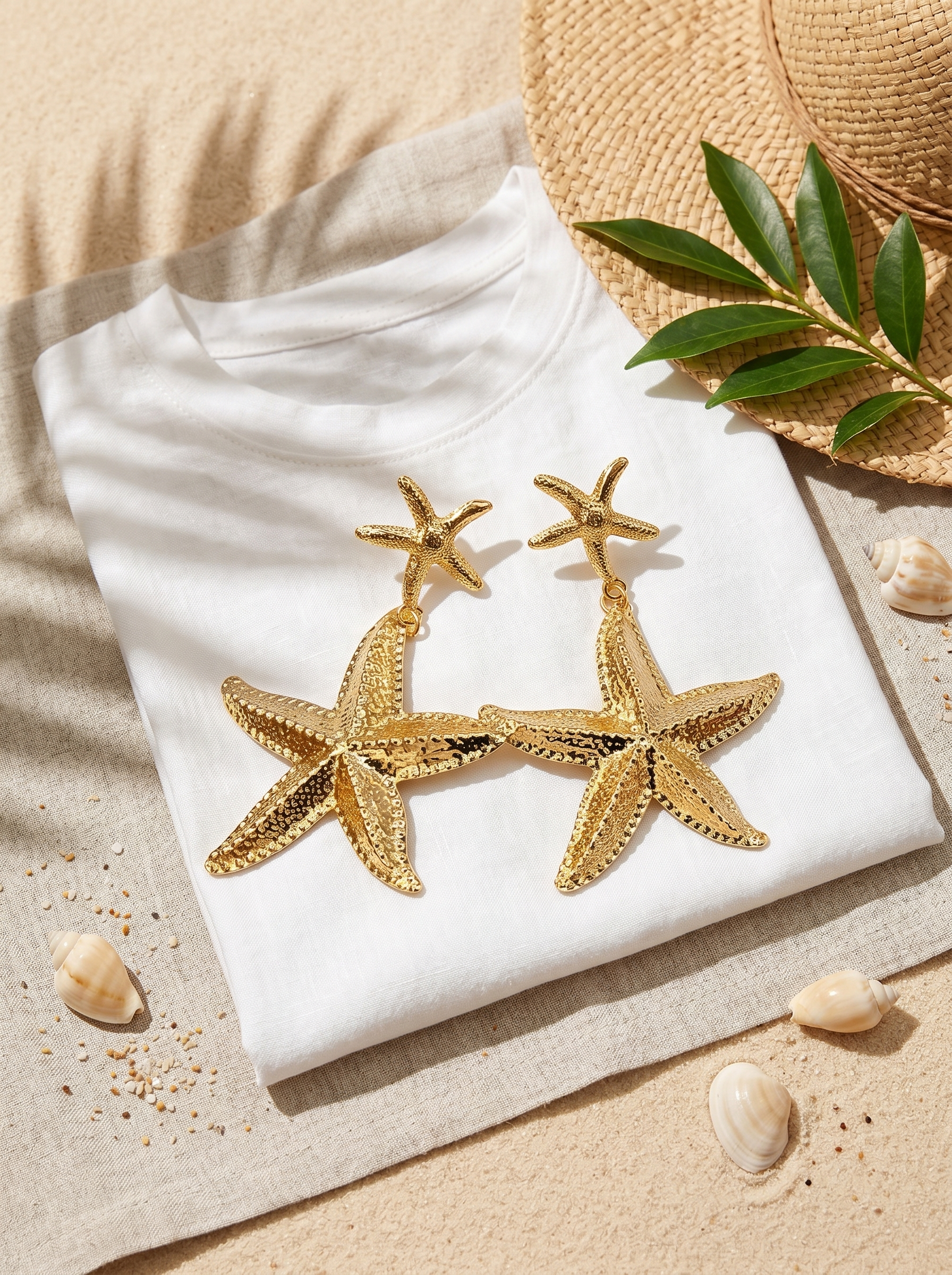 Summer Escape Vacation Starfish Earrings