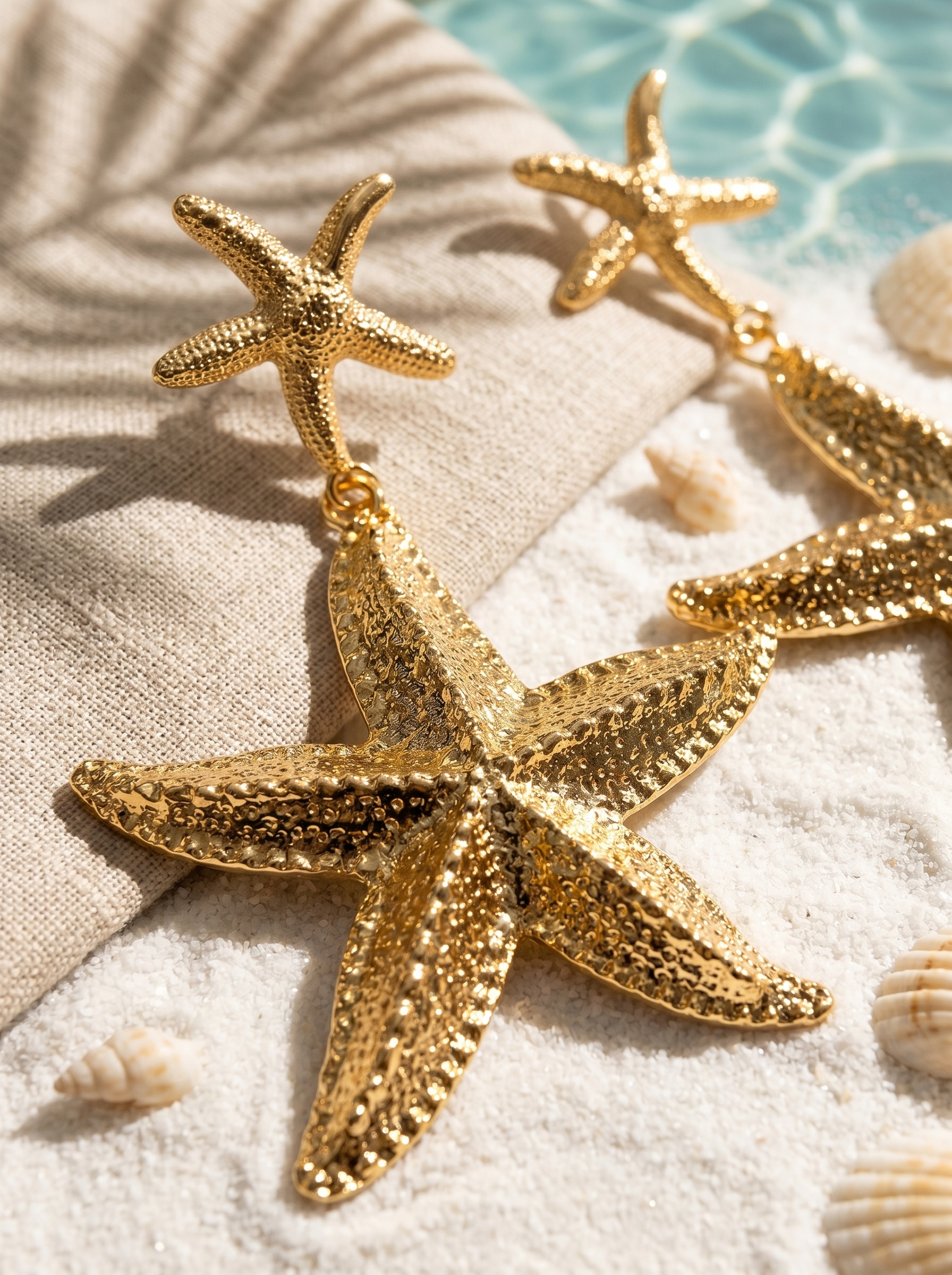 Summer Escape Vacation Starfish Earrings